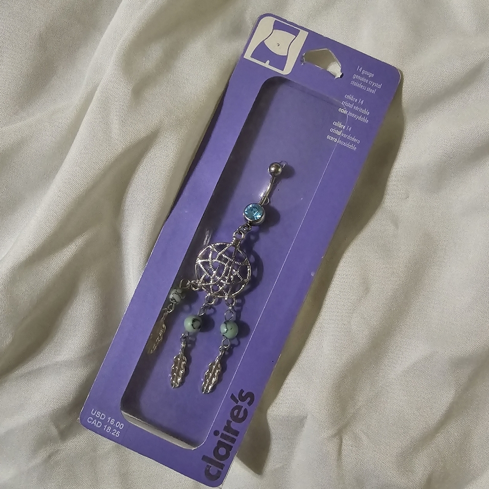 NWT Dreamcatcher Belly Button Ring